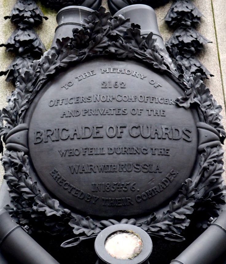 Memorial to the Crimean war - London, UK