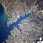 Крым с космической высоты