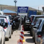 На Керченской переправе введен запрет на перевозку грузового транспорта