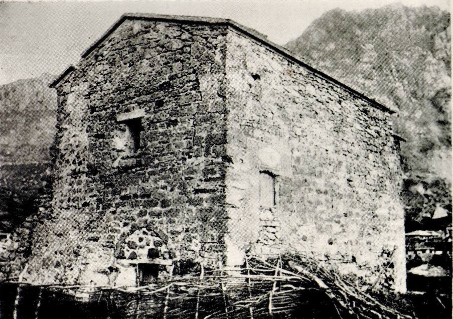 Храм крепости Фуна. Фото А.Л. Бертье-Делагарда. 1889 г
