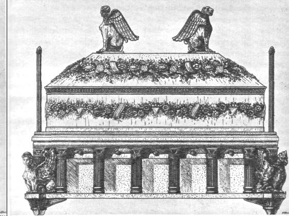 Саркофаг царицы. Реконструкция