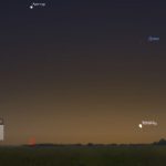 Сближение Венеры и Юпитера 13 ноября 2017 года
